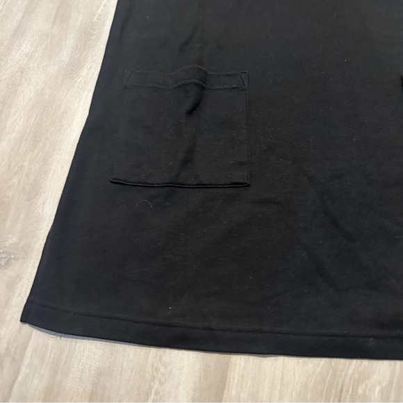 Sunbay Swim Black Swim Coverup Beach Chair Embroidered Dress Sz M - Picture 3 of 5